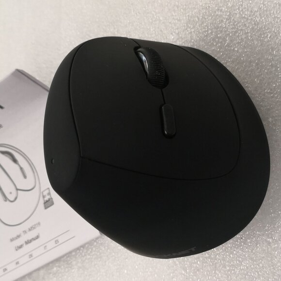 TECKNET Vertical Wireless Mouse, Ergonomic Mouse for Small Hands, 4800DPI, 5 Adj - Picture 2 of 9